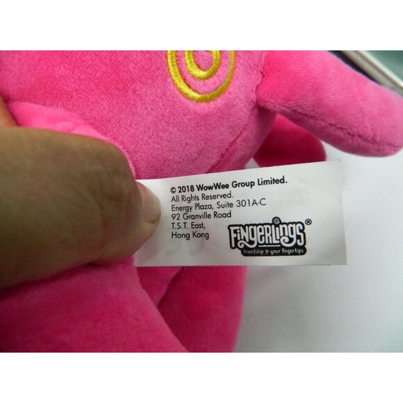 Fingerlings Plush Pink Monkey With V Hands & Feet See Video - Picture 4 of 11